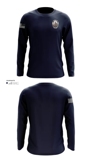 Long Sleeve Performance Shirt, Superior Police Department, , Teamtime, Team time, sublimation, custom sports apparel, team uniforms, spirit wear, spiritwear, sports uniforms, custom shirts, team store, custom team store, fundraiser sports, apparel fundraiser