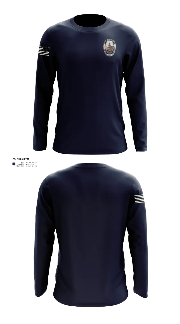Long Sleeve Performance Shirt, Superior Police Department, , Teamtime, Team time, sublimation, custom sports apparel, team uniforms, spirit wear, spiritwear, sports uniforms, custom shirts, team store, custom team store, fundraiser sports, apparel fundraiser