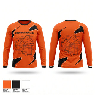 Long Sleeve Performance Shirt, Beavercreek Sox, Baseball, Teamtime, Team time, sublimation, custom sports apparel, team uniforms, spirit wear, spiritwear, sports uniforms, custom shirts, team store, custom team store, fundraiser sports, apparel fundraiser