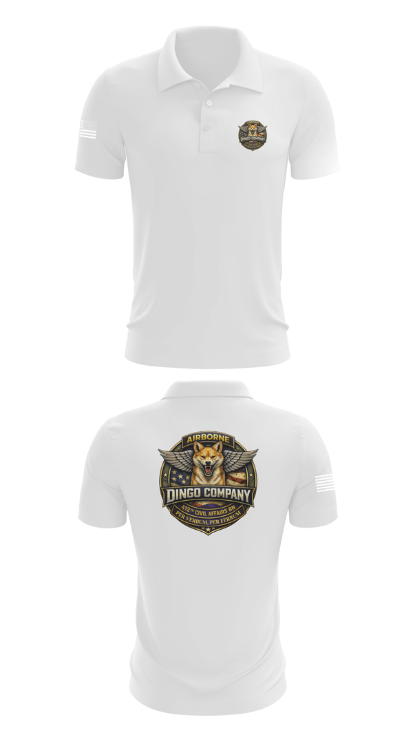 Short Sleeve Performance Polo, 412th CA BN (A), Army, Teamtime, Team time, sublimation, custom sports apparel, team uniforms, spirit wear, spiritwear, sports uniforms, custom shirts, team store, custom team store, fundraiser sports, apparel fundraiser