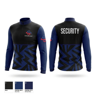 Quarter Zip Jacket, Sahara Global Security, Police, Teamtime, Team time, sublimation, custom sports apparel, team uniforms, spirit wear, spiritwear, sports uniforms, custom shirts, team store, custom team store, fundraiser sports, apparel fundraiser