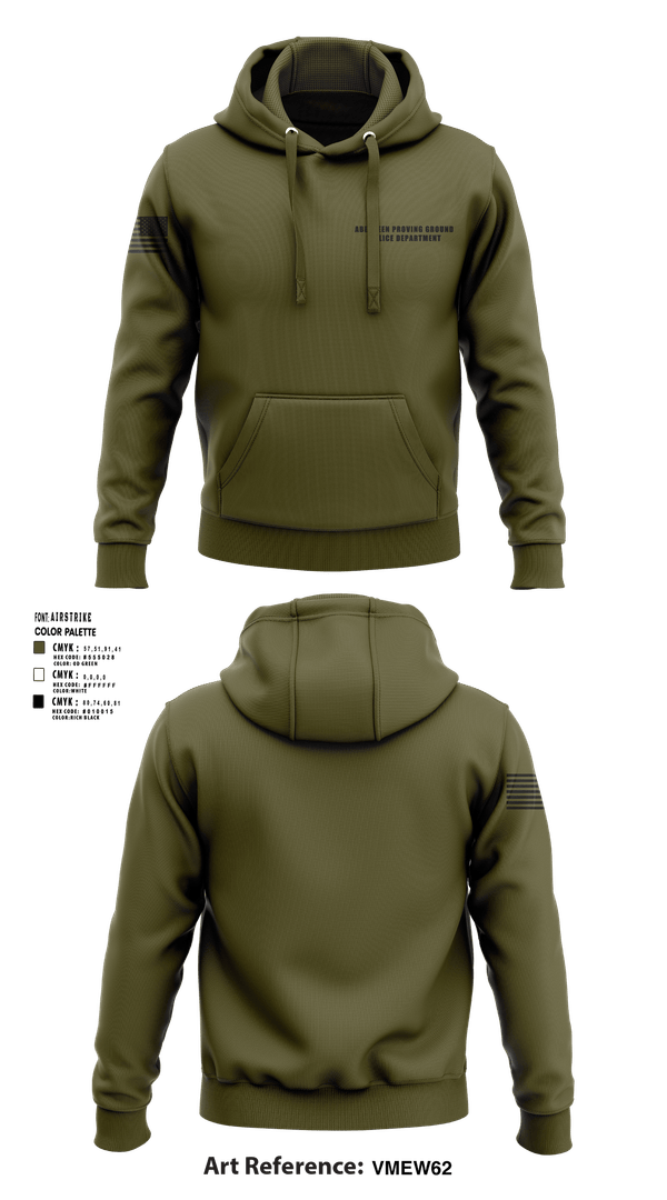 Hoodie, Aberdeen Proving Ground Police Department, Police, Teamtime, Team time, sublimation, custom sports apparel, team uniforms, spirit wear, spiritwear, sports uniforms, custom shirts, team store, custom team store, fundraiser sports, apparel fundraiser