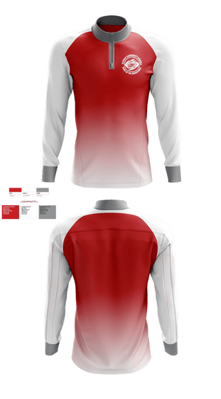 Quarter Zip Jacket, Detroit Community High School Volleyball, Men's Volleyball, Teamtime, Team time, sublimation, custom sports apparel, team uniforms, spirit wear, spiritwear, sports uniforms, custom shirts, team store, custom team store, fundraiser sports, apparel fundraiser