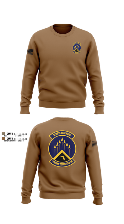 SER-FL-355 TAMIAMI COMPOSITE SQUADRON 96021662 Crew Neck Sweatshirt - 4
