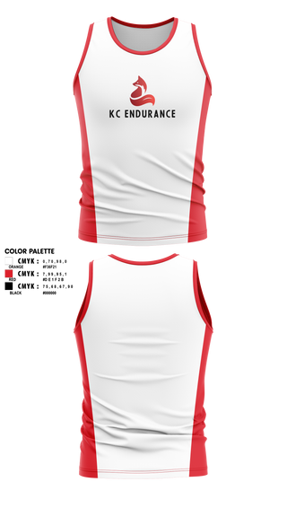 Mens Track Singlet, KC Endurance, , Teamtime, Team time, sublimation, custom sports apparel, team uniforms, spirit wear, spiritwear, sports uniforms, custom shirts, team store, custom team store, fundraiser sports, apparel fundraiser