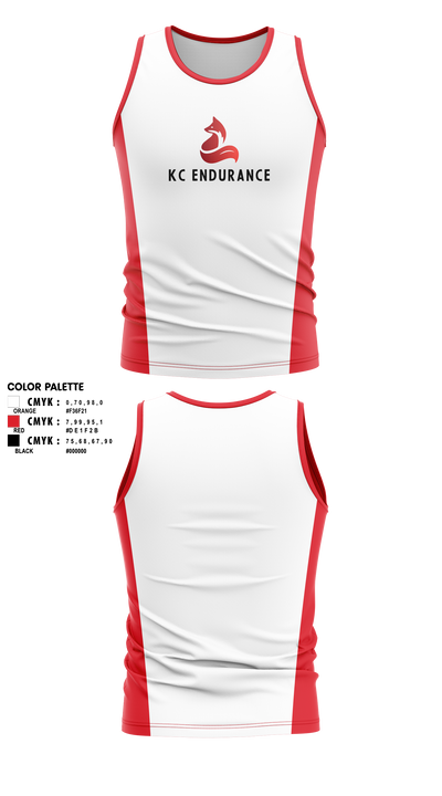 KC Endurance Men's Track Singlet - 2