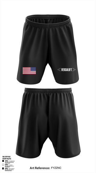 Athletic Shorts With Pockets, Versalift, , Teamtime, Team time, sublimation, custom sports apparel, team uniforms, spirit wear, spiritwear, sports uniforms, custom shirts, team store, custom team store, fundraiser sports, apparel fundraiser