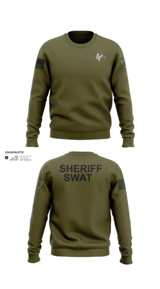 Crew Neck Sweatshirt, Tarrant County Sheriff’s Office SWAT, Police, Teamtime, Team time, sublimation, custom sports apparel, team uniforms, spirit wear, spiritwear, sports uniforms, custom shirts, team store, custom team store, fundraiser sports, apparel fundraiser