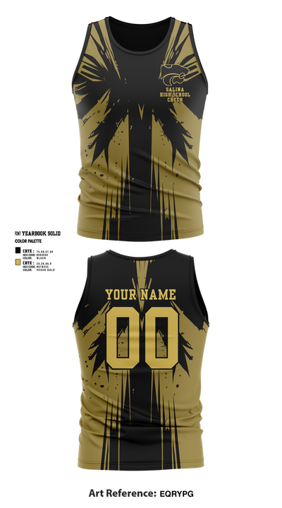 Salina High School Cheer 16938954 Tank Top - 1