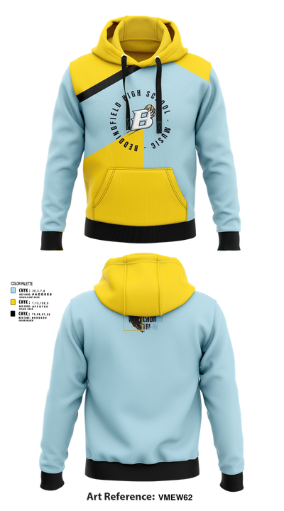 Beddingfield High School Music 66637733 Hoodie - 12