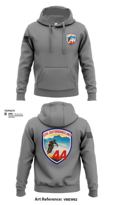 Civil Disturbance Unit 55553252 Hoodie - 103