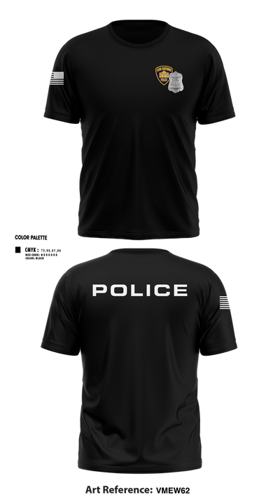 San Antonio Police Department 73330660 Short Sleeve Performance Shirt - 101