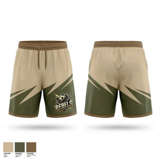 Athletic Shorts With Pockets, Rebels FC, Men's Soccer, Teamtime, Team time, sublimation, custom sports apparel, team uniforms, spirit wear, spiritwear, sports uniforms, custom shirts, team store, custom team store, fundraiser sports, apparel fundraiser