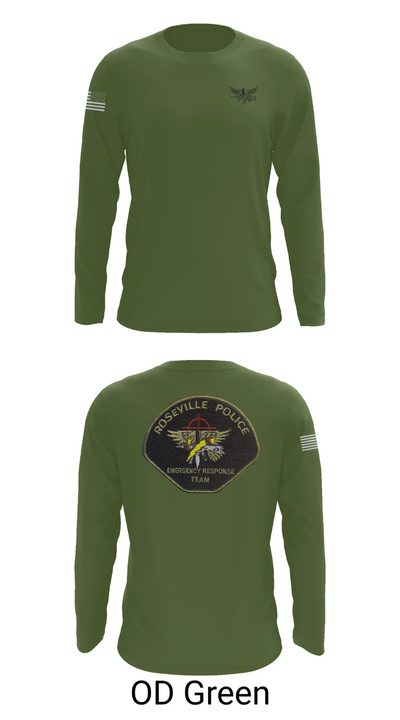 Roseville E.R.T. 91659020 Long Sleeve Performance Shirt 44