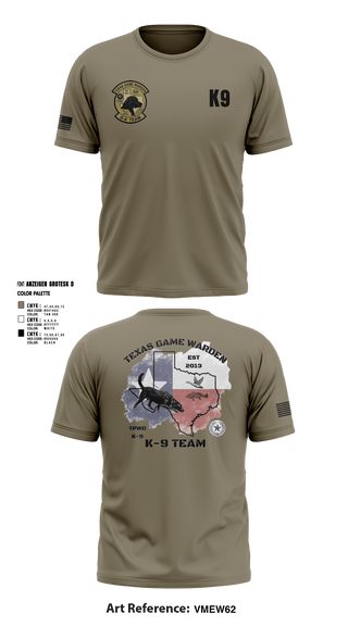 Short Sleeve Performance Shirt, TXGW K9, Police, Teamtime, Team time, sublimation, custom sports apparel, team uniforms, spirit wear, spiritwear, sports uniforms, custom shirts, team store, custom team store, fundraiser sports, apparel fundraiser