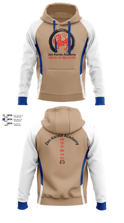 Zen Karate Academy 21177125 Hoodie - 1