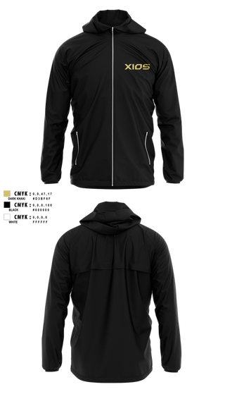 Windbreaker, XIOS Strength & ConditioningXIOS Strength & Conditioning, Spirit Store, Teamtime, Team time, sublimation, custom sports apparel, team uniforms, spirit wear, spiritwear, sports uniforms, custom shirts, team store, custom team store, fundraiser sports, apparel fundraiser