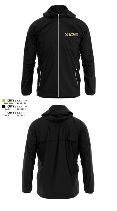 XIOS Strength & Conditioning 79697954 Windbreaker - 101