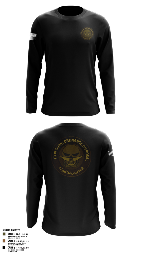 Long Sleeve Performance Shirt, EOD, , Teamtime, Team time, sublimation, custom sports apparel, team uniforms, spirit wear, spiritwear, sports uniforms, custom shirts, team store, custom team store, fundraiser sports, apparel fundraiser