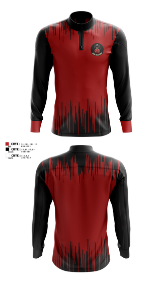 Quarter Zip Jacket, Rim Reapers, Men's Basketball, Teamtime, Team time, sublimation, custom sports apparel, team uniforms, spirit wear, spiritwear, sports uniforms, custom shirts, team store, custom team store, fundraiser sports, apparel fundraiser