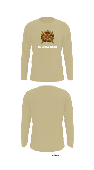 2nd Medical Brigade 60823726 Long Sleeve Performance Shirt 92
