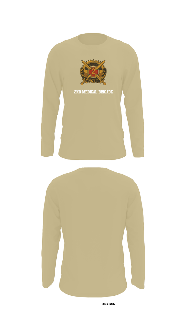 Long Sleeve Performance Shirt, 2nd Medical Brigade, , Teamtime, Team time, sublimation, custom sports apparel, team uniforms, spirit wear, spiritwear, sports uniforms, custom shirts, team store, custom team store, fundraiser sports, apparel fundraiser