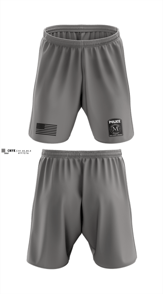 Athletic Shorts With Pockets, Mooresville Police Department, Police, Teamtime, Team time, sublimation, custom sports apparel, team uniforms, spirit wear, spiritwear, sports uniforms, custom shirts, team store, custom team store, fundraiser sports, apparel fundraiser