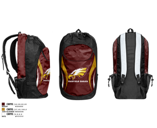 Gear Bag, Fairfield Eagles, Spirit Store, Teamtime, Team time, sublimation, custom sports apparel, team uniforms, spirit wear, spiritwear, sports uniforms, custom shirts, team store, custom team store, fundraiser sports, apparel fundraiser
