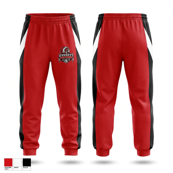 Sweatpants, Warriors, Men's Soccer, Teamtime, Team time, sublimation, custom sports apparel, team uniforms, spirit wear, spiritwear, sports uniforms, custom shirts, team store, custom team store, fundraiser sports, apparel fundraiser