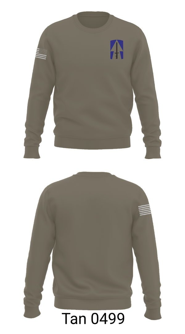 Crew Neck Sweatshirt, 76th IBCT, , Teamtime, Team time, sublimation, custom sports apparel, team uniforms, spirit wear, spiritwear, sports uniforms, custom shirts, team store, custom team store, fundraiser sports, apparel fundraiser