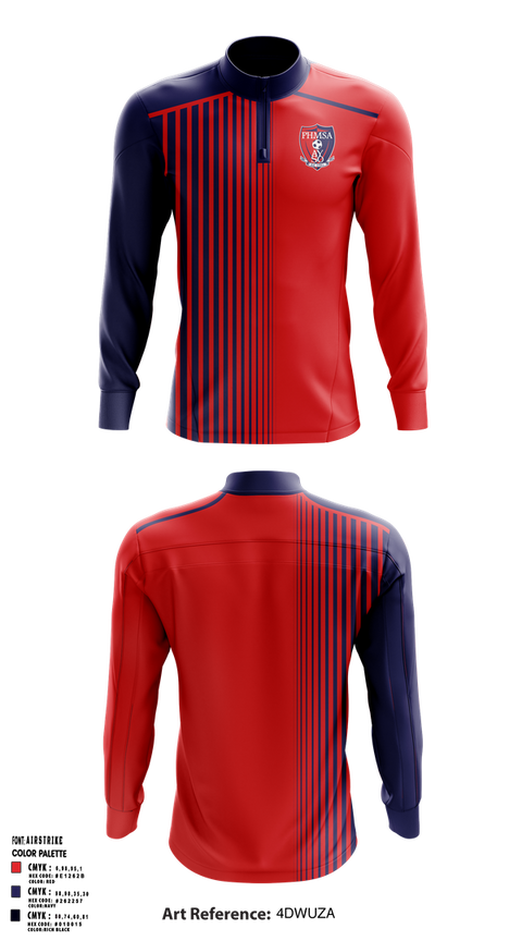 Quarter Zip Jacket, Pleasant Hill Martinez Soccer Association, Spirit Store, Teamtime, Team time, sublimation, custom sports apparel, team uniforms, spirit wear, spiritwear, sports uniforms, custom shirts, team store, custom team store, fundraiser sports, apparel fundraiser