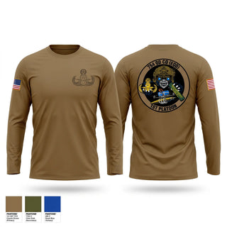 Long Sleeve Performance Shirt, 1PLT 754th OD CO (EOD), Army, Teamtime, Team time, sublimation, custom sports apparel, team uniforms, spirit wear, spiritwear, sports uniforms, custom shirts, team store, custom team store, fundraiser sports, apparel fundraiser