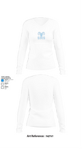 Seabrook Middle School Soccer 93548407 Women's Long Sleeve V-neck Shirt - 15