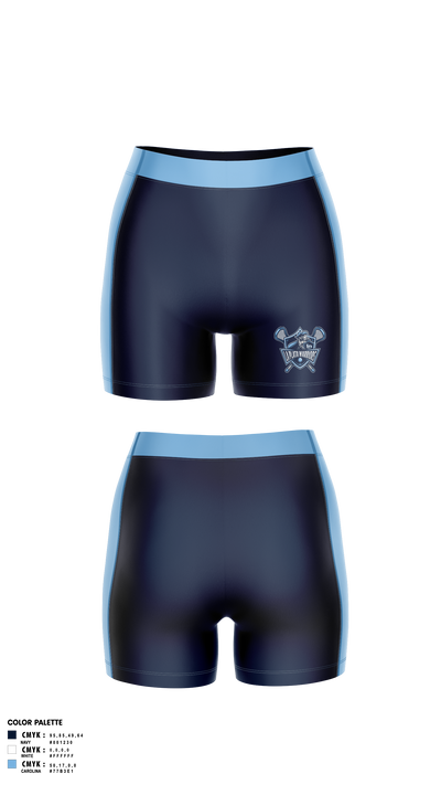 La Plata Warriors 5508321 Women's Compression Shorts - 1