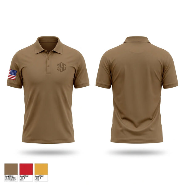 Short Sleeve Performance Polo, 143rd, Army, Teamtime, Team time, sublimation, custom sports apparel, team uniforms, spirit wear, spiritwear, sports uniforms, custom shirts, team store, custom team store, fundraiser sports, apparel fundraiser