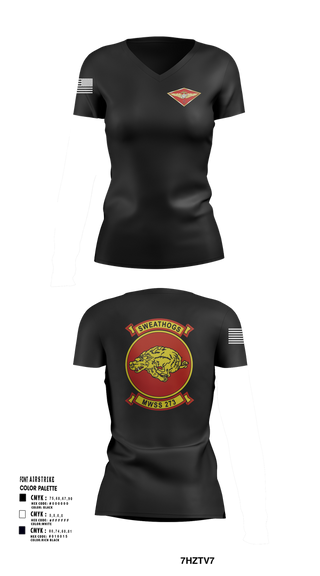 Womens Short Sleeve Vneck Shirt, MWSS-273, Marines, Teamtime, Team time, sublimation, custom sports apparel, team uniforms, spirit wear, spiritwear, sports uniforms, custom shirts, team store, custom team store, fundraiser sports, apparel fundraiser