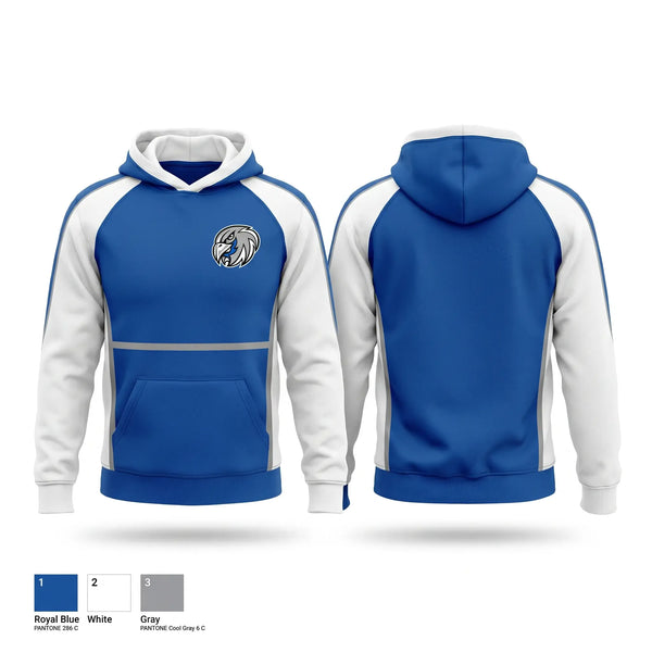 Hoodie, York Falcons, Cheer, Teamtime, Team time, sublimation, custom sports apparel, team uniforms, spirit wear, spiritwear, sports uniforms, custom shirts, team store, custom team store, fundraiser sports, apparel fundraiser