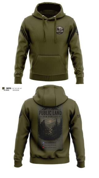 Hoodie, Public Land Bow Hunters, , Teamtime, Team time, sublimation, custom sports apparel, team uniforms, spirit wear, spiritwear, sports uniforms, custom shirts, team store, custom team store, fundraiser sports, apparel fundraiser