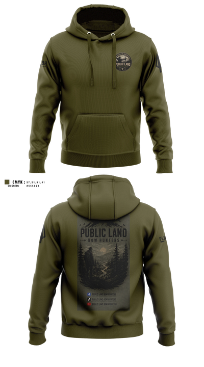 Public Land Bow Hunters Hoodie - 3
