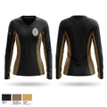 Coosada Police Department Women's Long Sleeve V-neck Shirt - 1