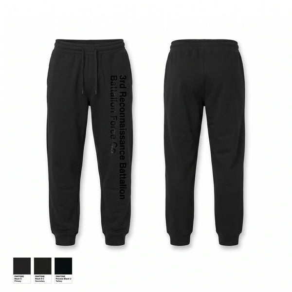 Sweatpants, 3rd Reconnaissance Battalion, Force Co, Marines, Teamtime, Team time, sublimation, custom sports apparel, team uniforms, spirit wear, spiritwear, sports uniforms, custom shirts, team store, custom team store, fundraiser sports, apparel fundraiser