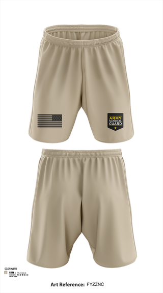 Athletic Shorts With Pockets, E CO 169 AVN, National Guard, Teamtime, Team time, sublimation, custom sports apparel, team uniforms, spirit wear, spiritwear, sports uniforms, custom shirts, team store, custom team store, fundraiser sports, apparel fundraiser