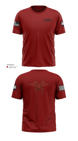 Old School Cotton Feel Shirt, Blackfoot 2nd platoon, , Teamtime, Team time, sublimation, custom sports apparel, team uniforms, spirit wear, spiritwear, sports uniforms, custom shirts, team store, custom team store, fundraiser sports, apparel fundraiser
