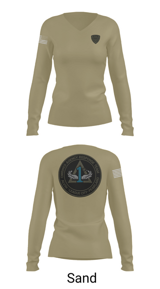 Womens Long Sleeve Vneck Shirt, CART, , Teamtime, Team time, sublimation, custom sports apparel, team uniforms, spirit wear, spiritwear, sports uniforms, custom shirts, team store, custom team store, fundraiser sports, apparel fundraiser