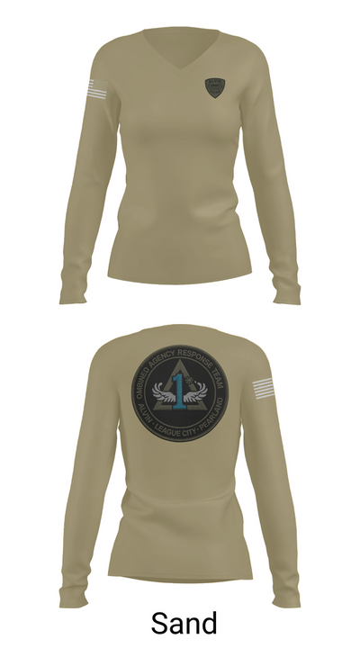 CART 71062698 Women's Long Sleeve V-neck Shirt - 92
