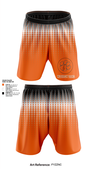 Athletic Shorts With Pockets, Withrow Band, Spirit Store, Teamtime, Team time, sublimation, custom sports apparel, team uniforms, spirit wear, spiritwear, sports uniforms, custom shirts, team store, custom team store, fundraiser sports, apparel fundraiser