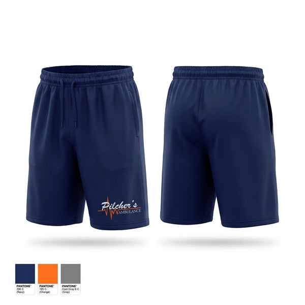 Athletic Shorts With Pockets, Pilchers Ambulance Service, EMS/EMT, Teamtime, Team time, sublimation, custom sports apparel, team uniforms, spirit wear, spiritwear, sports uniforms, custom shirts, team store, custom team store, fundraiser sports, apparel fundraiser