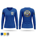 Narcotics/ Vice Bureau Women's Long Sleeve V-neck Shirt - 1
