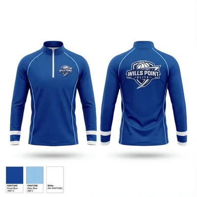 Wills Point Elite 69487958 Quarter Zip Jacket - 50