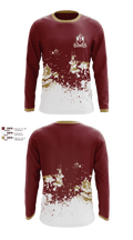 Whittier Crimson Knights 84805386 Long Sleeve Performance Shirt 1